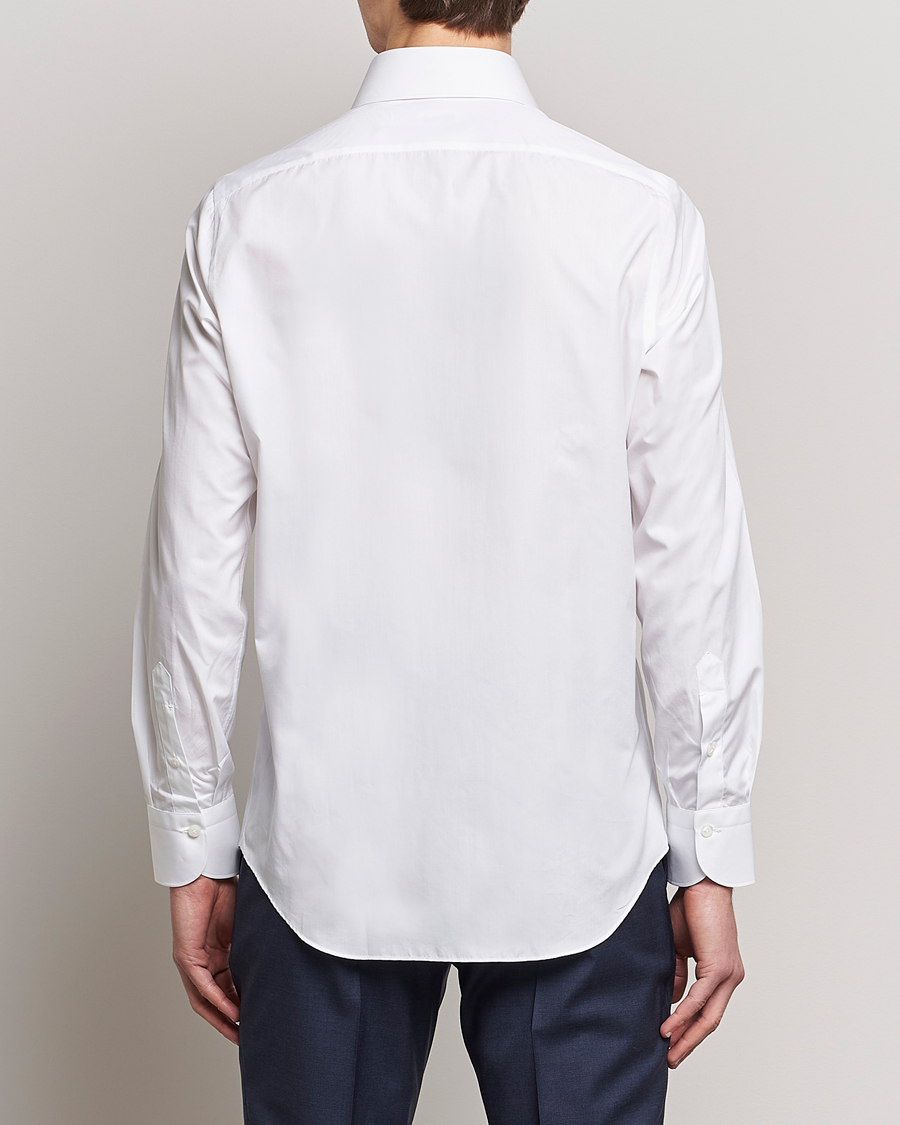 Finamore Napoli Milano Slim Fit Classic Shirt White