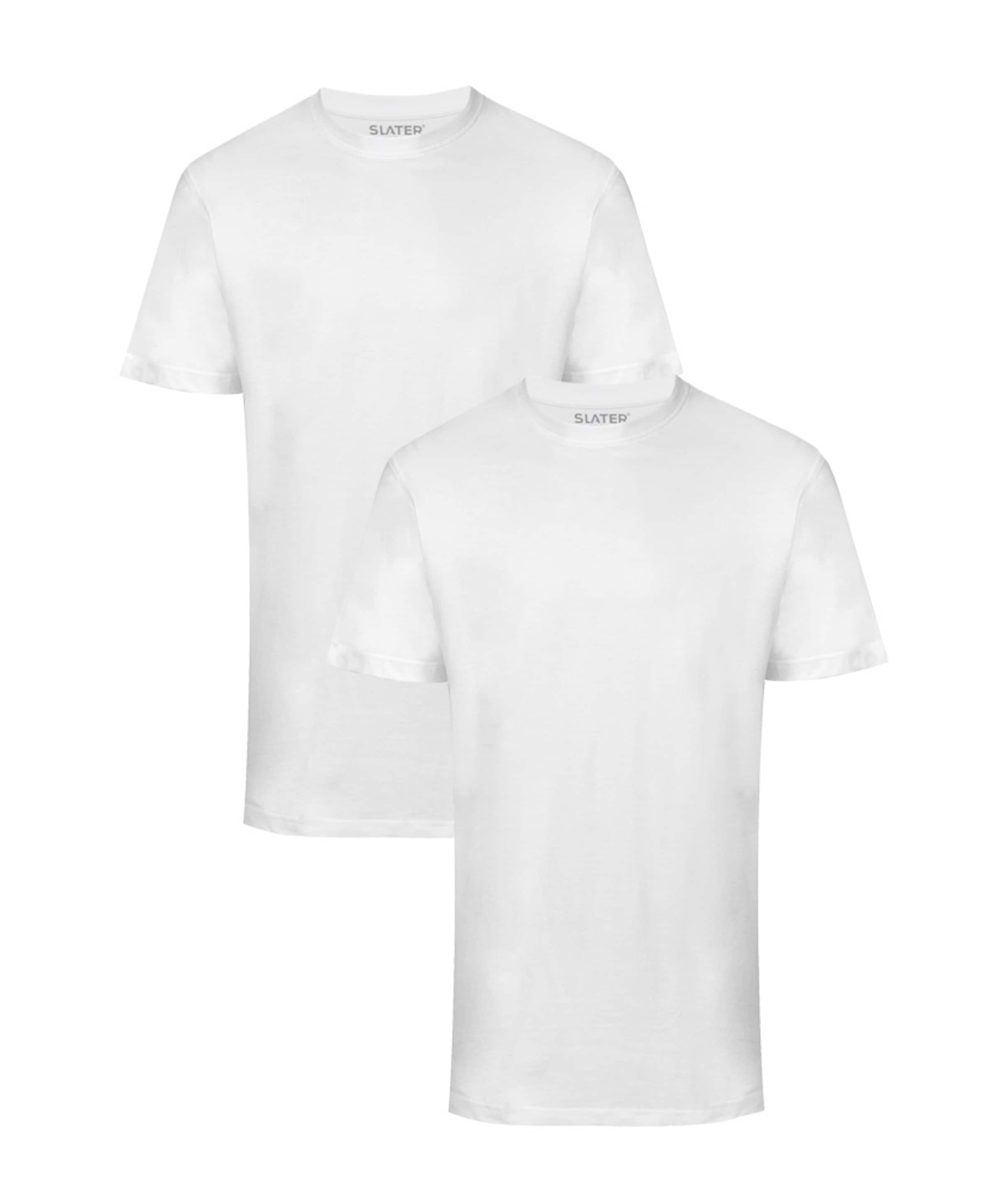 Slater Heren T-shirt wit