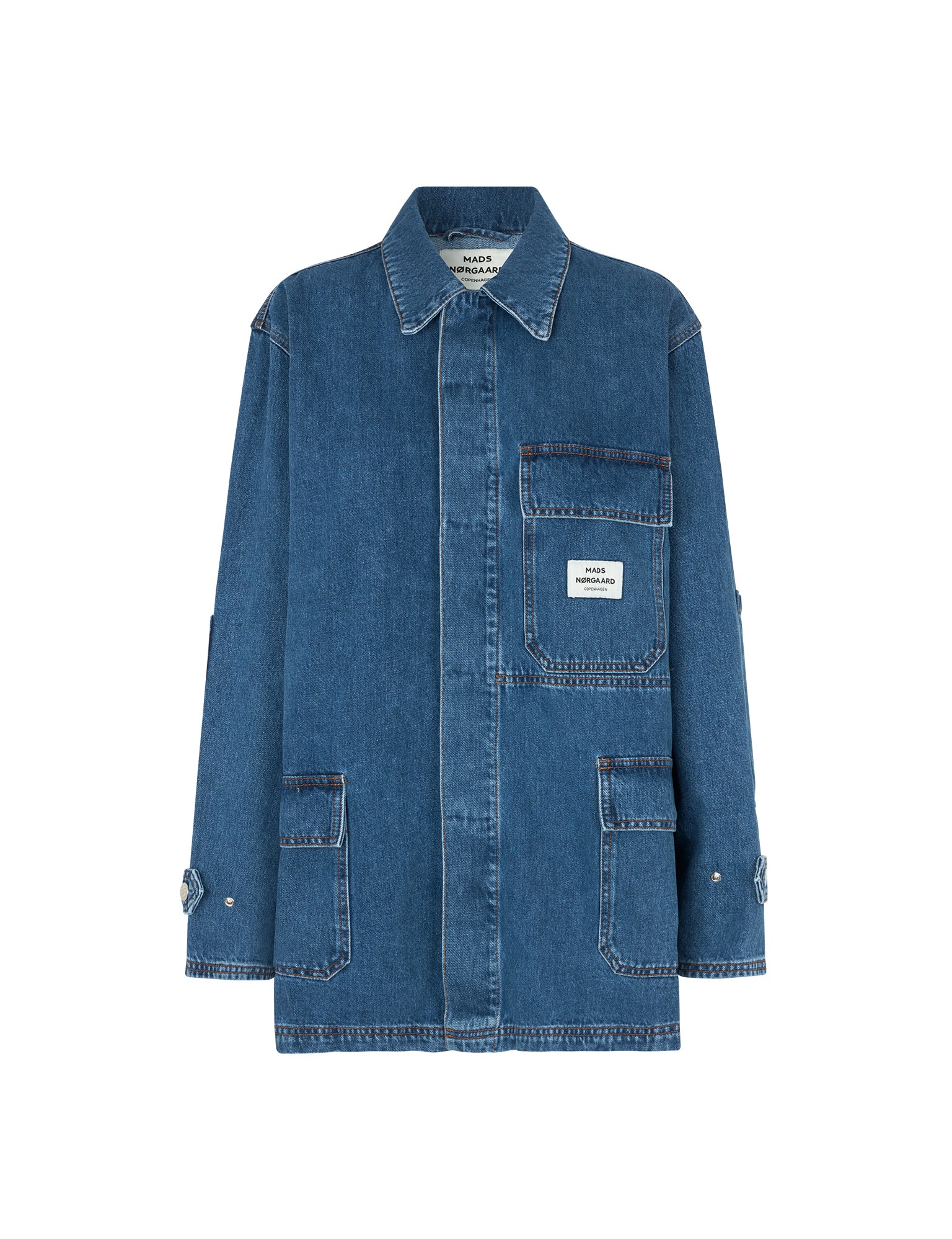 Mads Nørgaard  Johnny denimjakke - Vintage blue