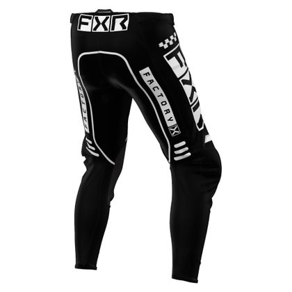 Pantalon cross FXR YOUTH PODIUM 24 - Noir / Blanc