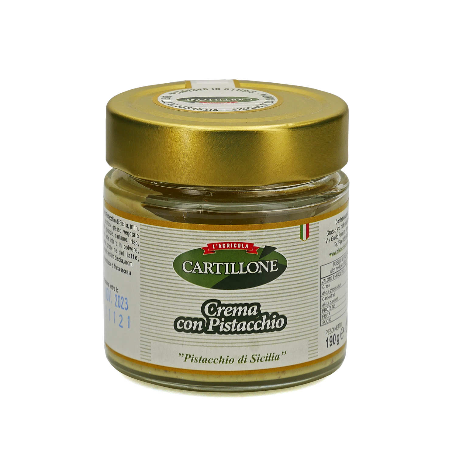 Crème de pistache de Bronte (Sicile) - Pistacchi di Bronte
