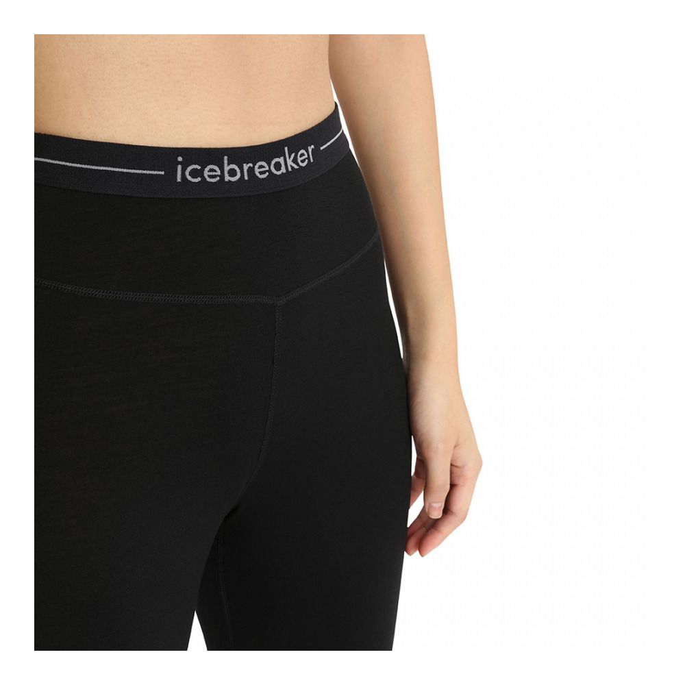 Icebreaker ZONEKNIT 200 - Sous-couche Femme black/jet hthr/cb