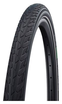 Pneu Schwalbe Road Cruiser Plus 700c Tubetype Rigide TwinSkin PunctureGuard Green Compound E-25 Reflex