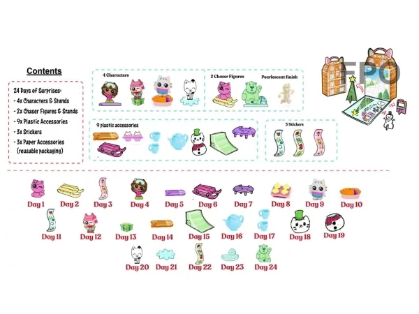 Gabby's Dollhouse Julekalender