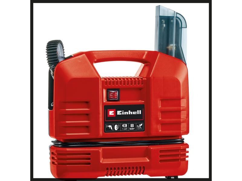 Einhell Kompressor TC-AC 190 OF Set, tragbar Mobiles Koffer-Kompressor Set