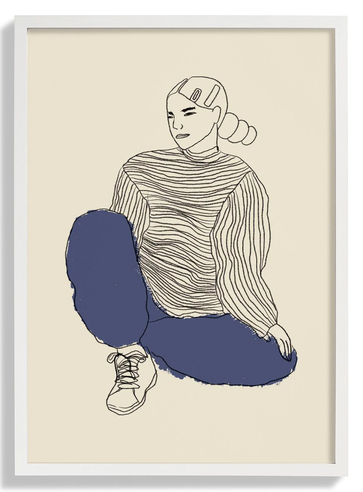 Girl Chill Blue Pants