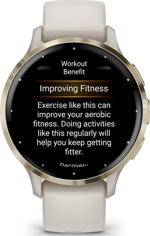 Garmin Venu 3s - Smartwatch - 10 Dagen Batterij - Ivory