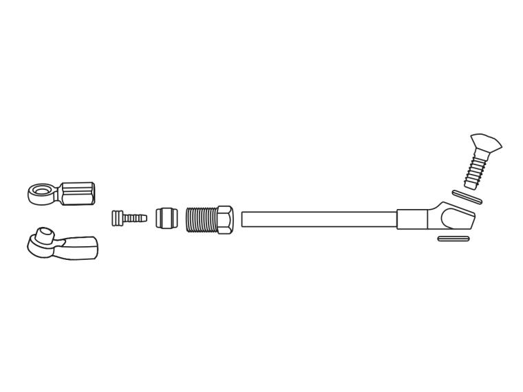 SRAM Kit Banjo Hydraulische leiding