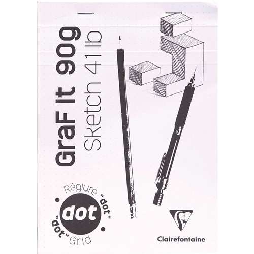 Clairefontaine Zeichenblock GraF It dot