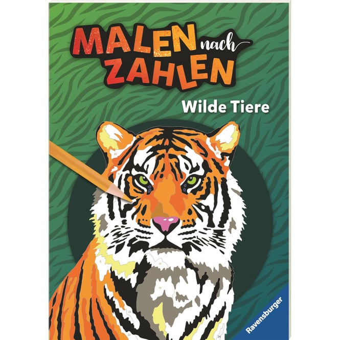 Malen nach Zahlen - Tiere
