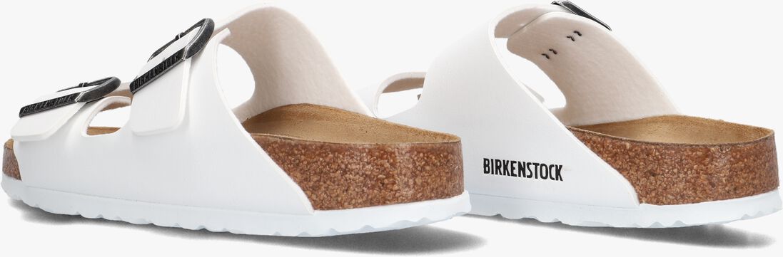 BIRKENSTOCK witte birkenstock slippers arizona birko-flo