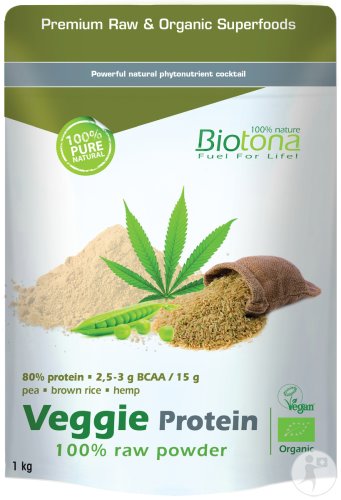 Biotona Veggie Protein Raw Poudre 1kg