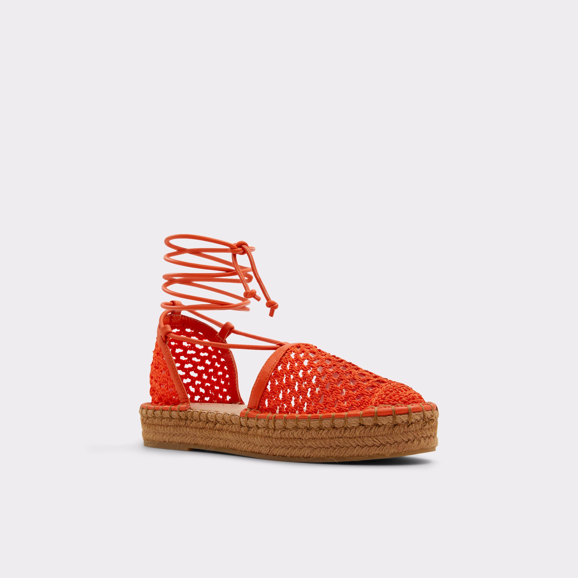 Picot Bright Orange Women Travel essentials
