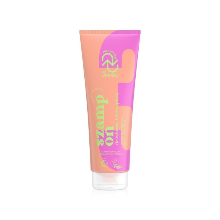 OnlyBio Hair Cycling Nourishment Shampoo für Haar und Kopfhaut 250 ml
