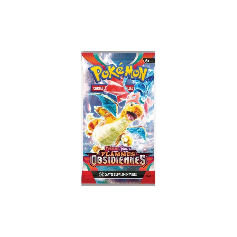 Pokémon - Booster Écarlate et Violet - Flammes Obsidiennes