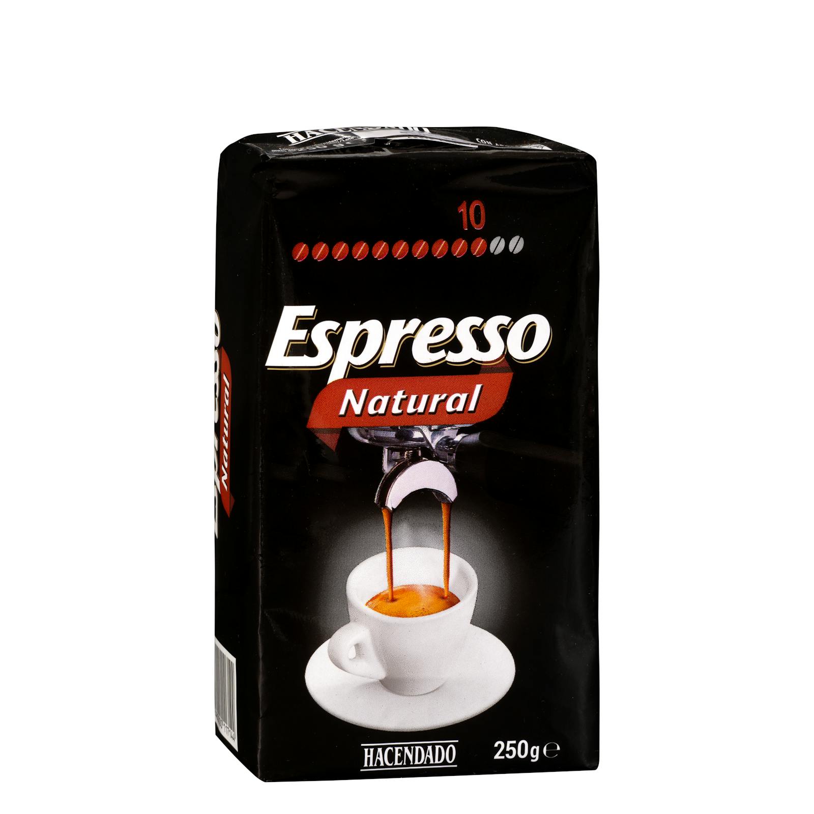 Café moulu naturel Hacendado Espresso