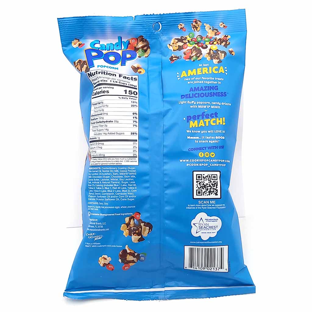 Candy POP Popcorn M&Ms Minis 149g MHD:12.3.25