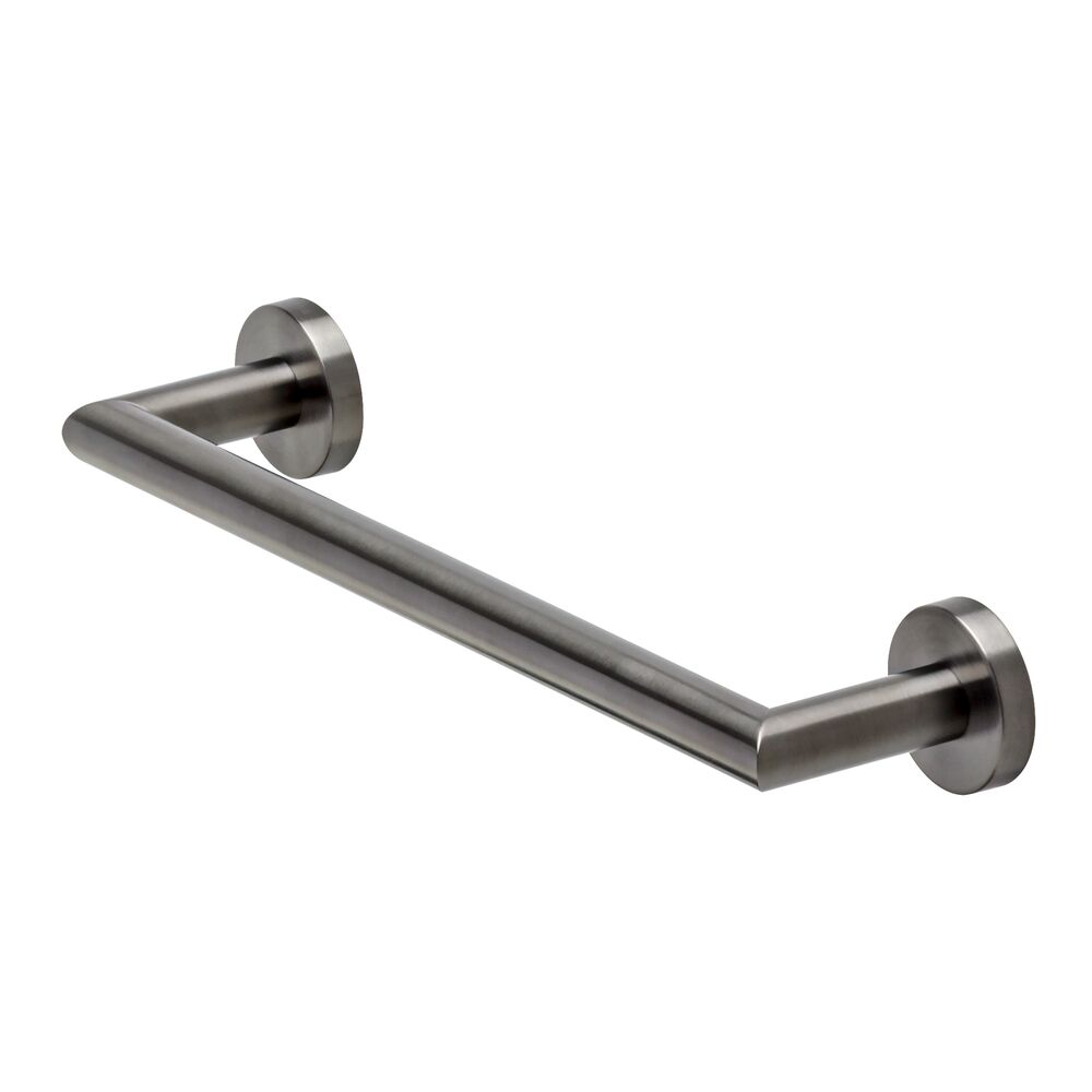 Geesa Nemox badgreep 30cm zwart metaal geborsteld