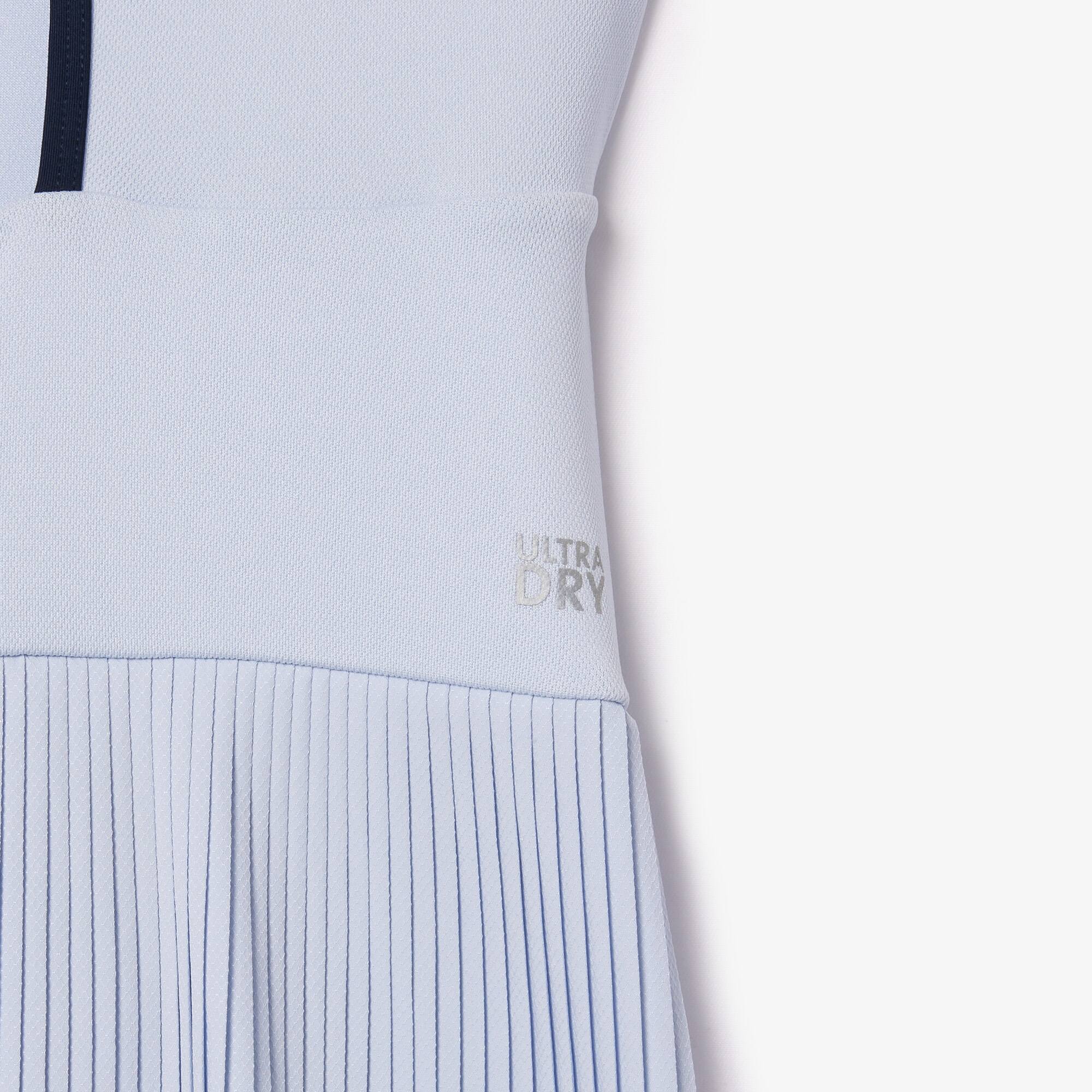 Robe Tennis Ultra-Dry stretch avec shorty séparé Robes & Jupes - Bleu - Lacoste - Femme