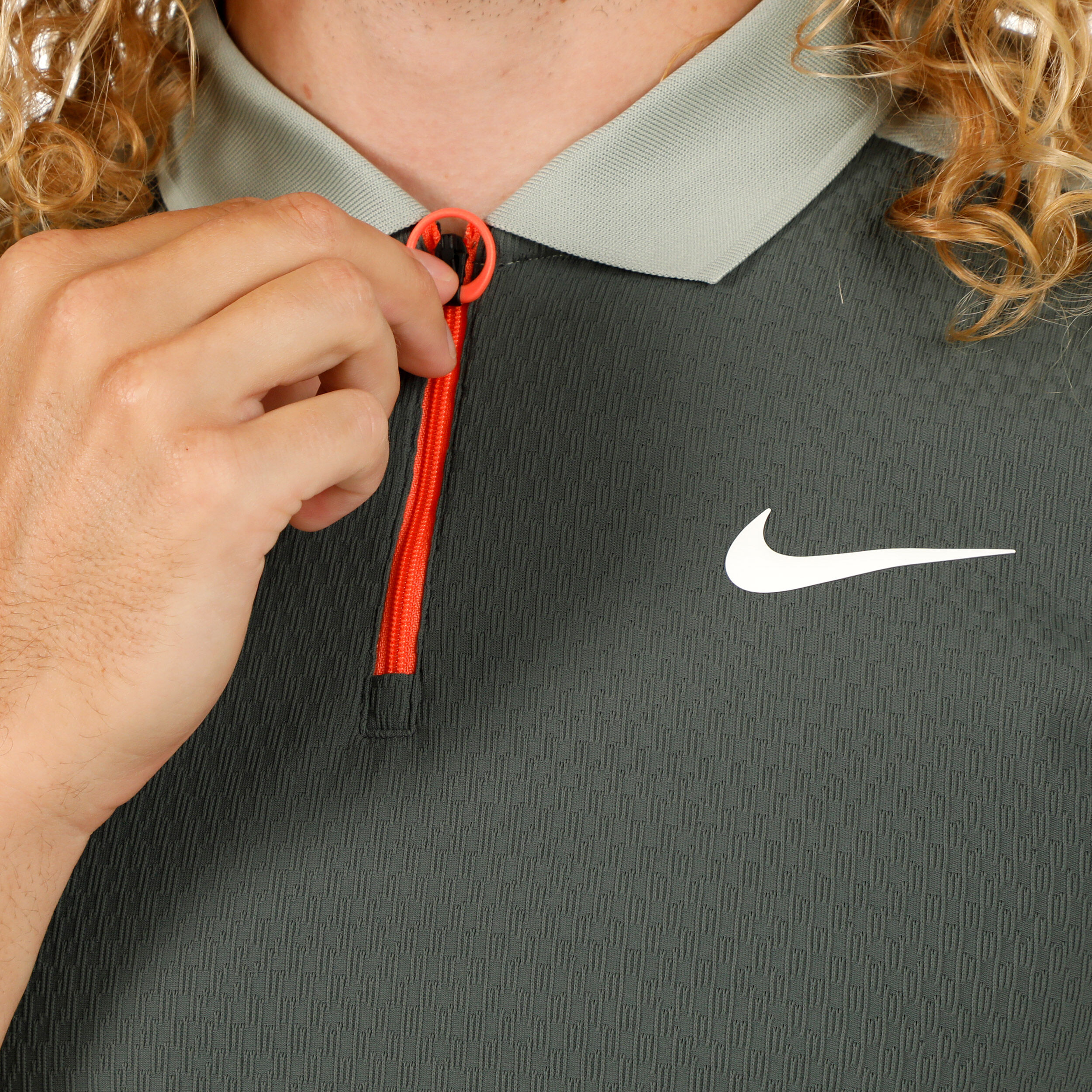 Nike Dri-Fit Advantage Slam Ultra NY Polo Hommes - Vert , Sauge