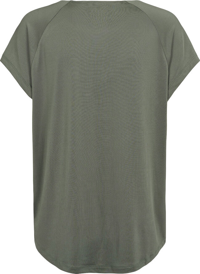 Energetics Boat Neck Trænings T-shirt Grøn