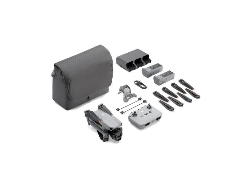 DJI Air 3 Fly More Combo (DJI RC-N2) - Drone - USB, Bluetooth, Wi-Fi - grå