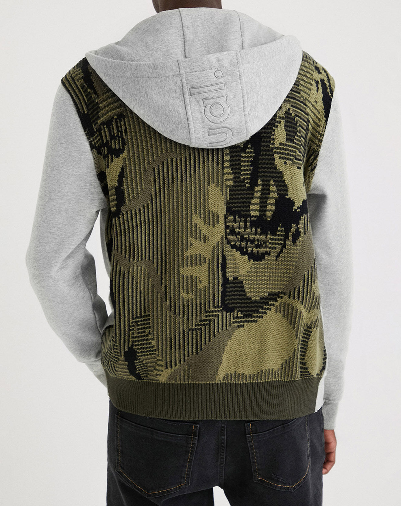 Desigual Sweat Nathan gris clair