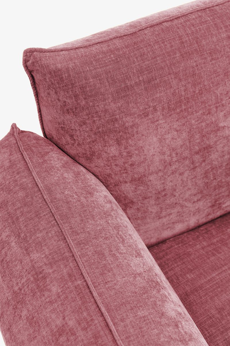 Sissy-Boy Countess 4-zits bank chaise longue rechts Artic Rosehip