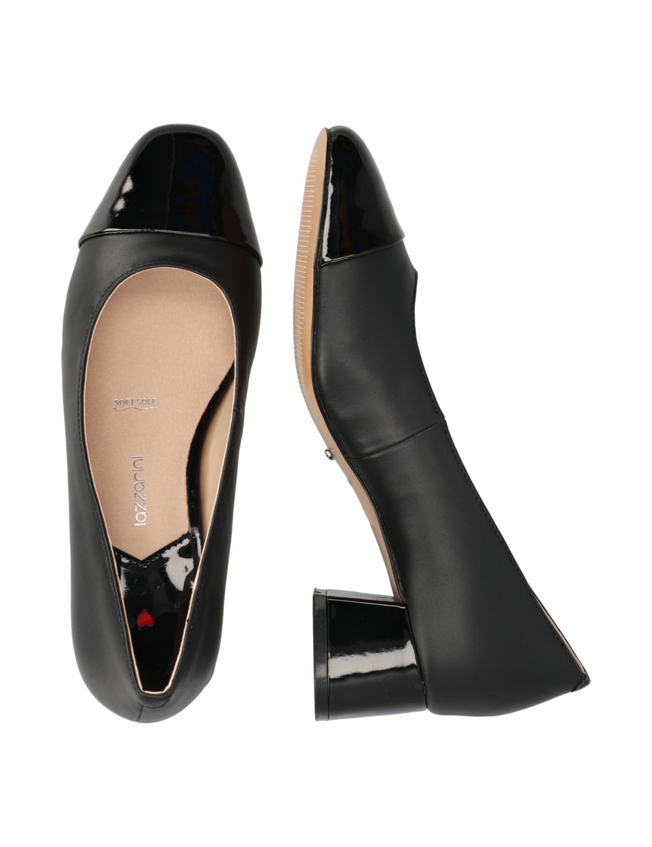 Lederkombination Pumps