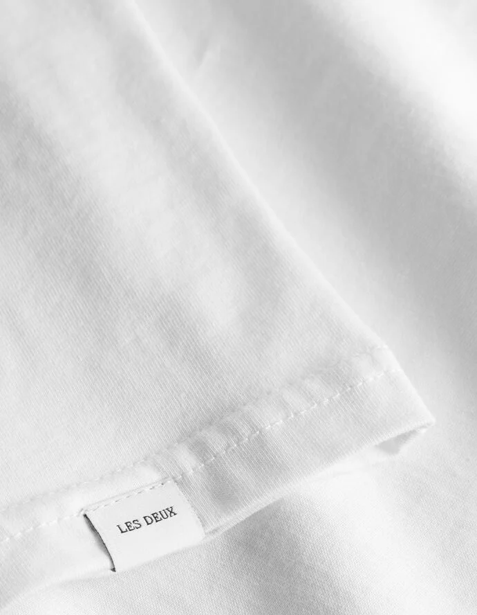 Les Deux Nørregaard T-Shirt Tonal Hvid