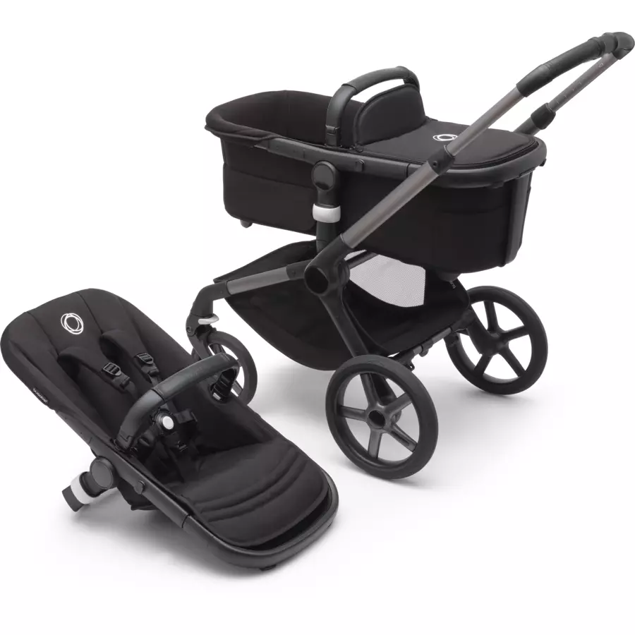 bugaboo Kinderwagen Fox 5 Basis GraphiteMidnight Black
