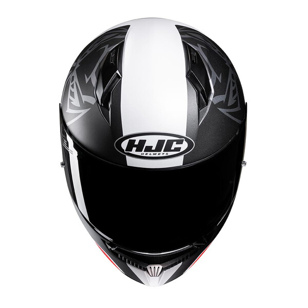 HJC - Casque C10 Fabio Quartararo 20 MC1SF / Noir / Blanc / Orange / Mat