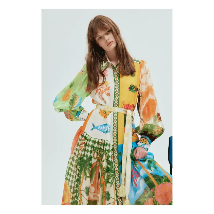 Alémais Robe Longue Paradiso | Vert