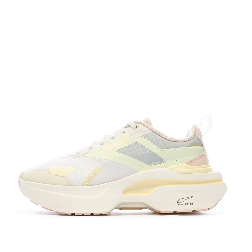 Puma Baskets Rose/Orange/Vert Femme Puma Kosmo Rider