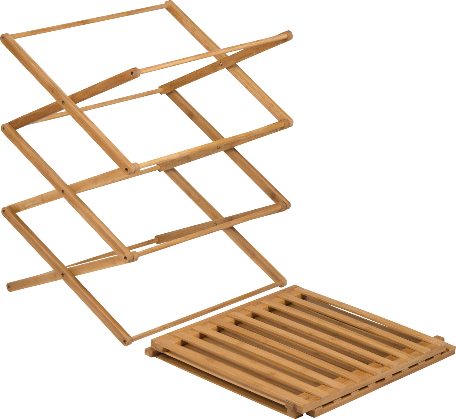 Bo-Camp Faltschrank Urban Outdoor Fitzroy Bambus L 4 Fächer