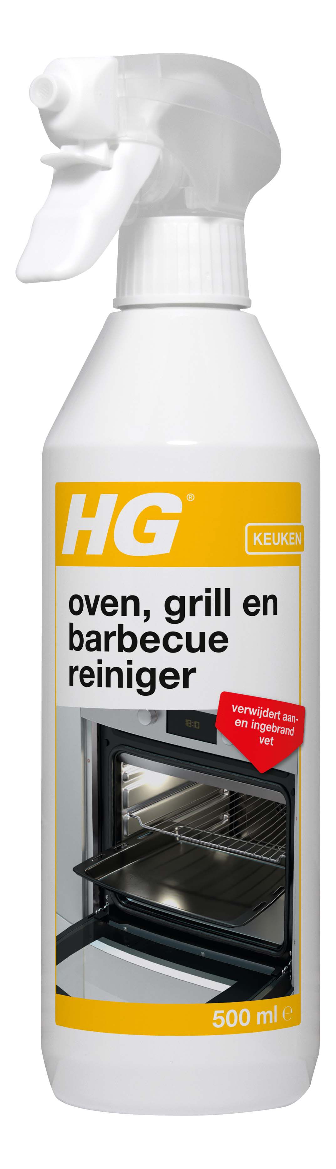 HG Oven & Grill - Reinigingsmiddel - 500 Milliliter - 7 cm