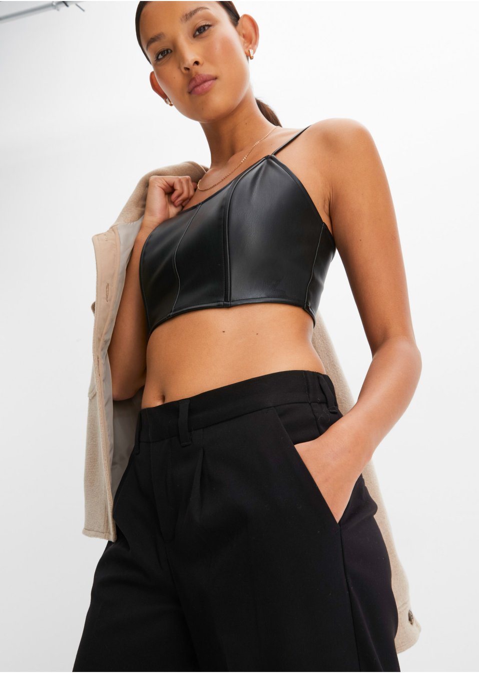 Pantalon à pinces
