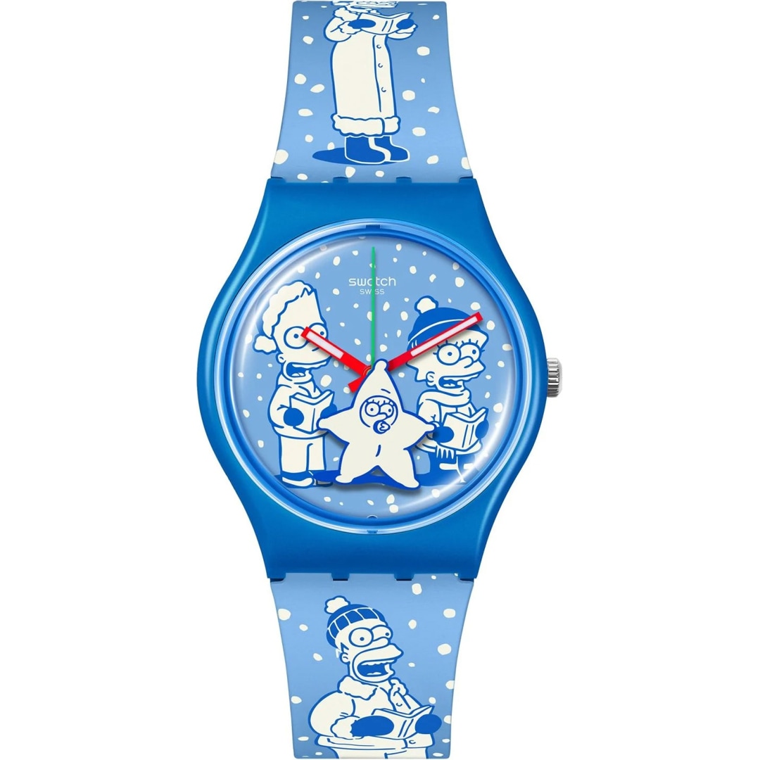 Swatch Original x The Simpsons Tidings Of Joy