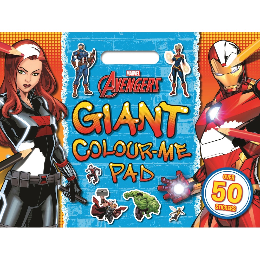 Marvel Avengers: Malblock-Sortiment