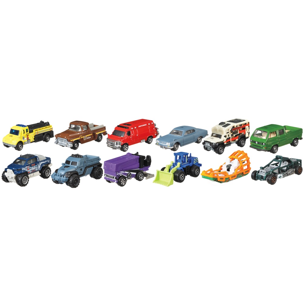 Matchbox-Modellauto-Sortiment im Maßstab 1:64