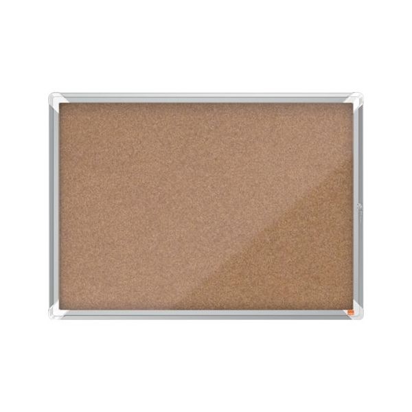 Nobo Suporte para Avisos Vitrine com Chave 8XA4 Porta 1 Folha (cortiça Magnético: Não)