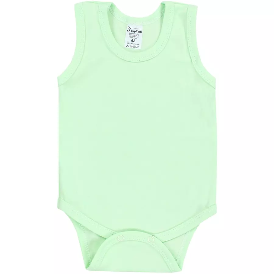 TupTam Baby Mädchen Achselbody 5er Pack rosagrün
