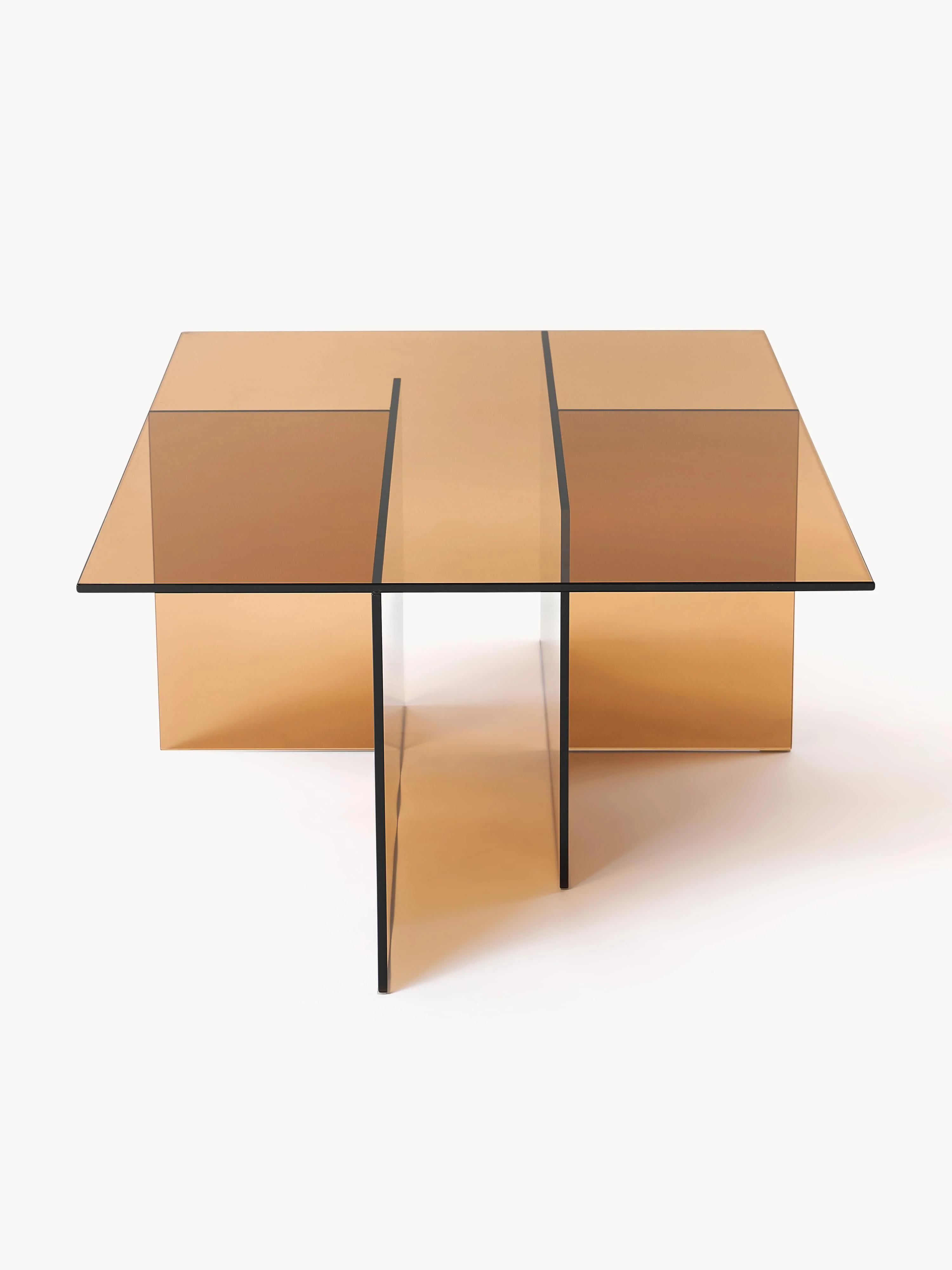 Glazen salontafel Anouk, B 102 cm
