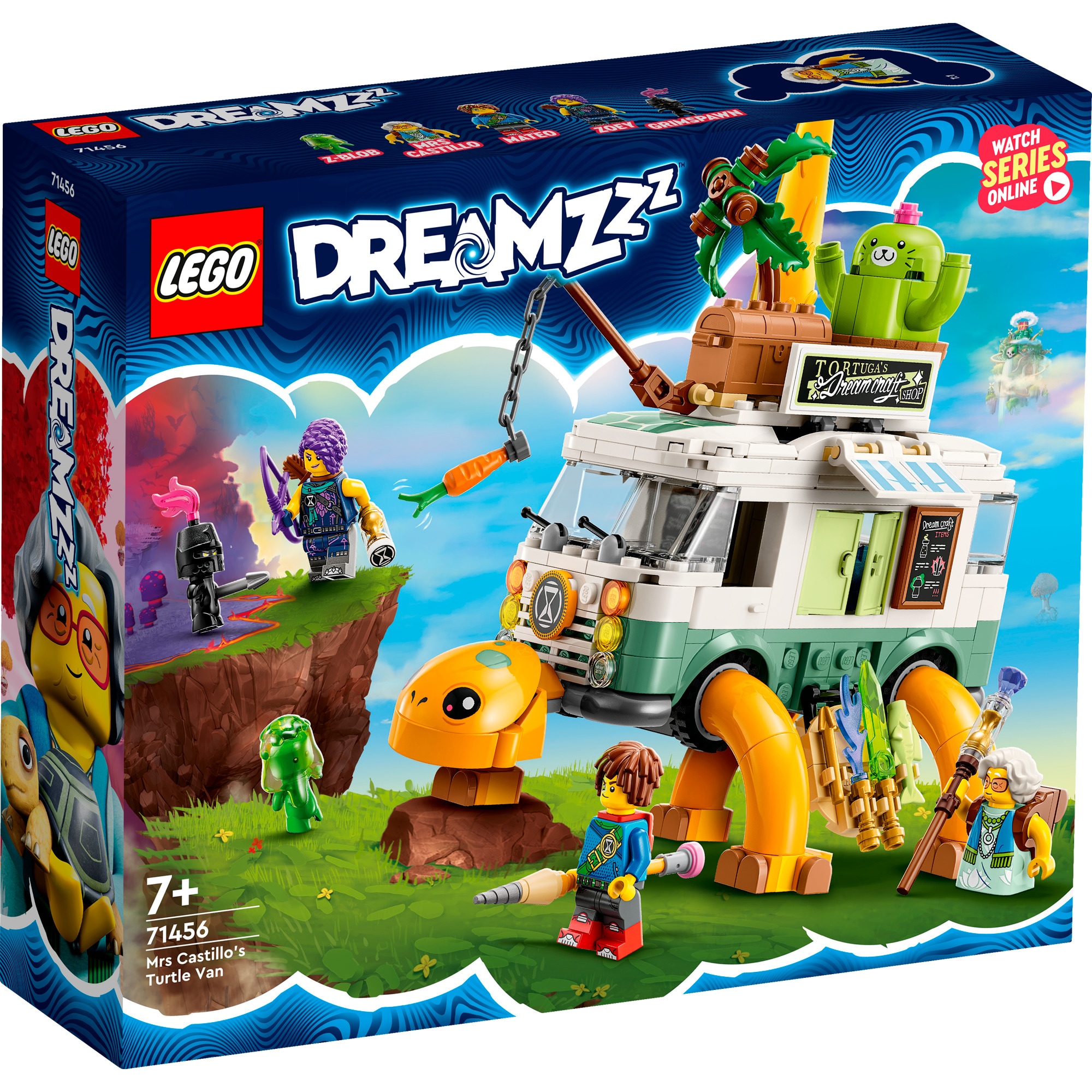 LEGO Konstruktionsspielzeug DREAMZzz Mrs. Castillos Schildkrötenbus