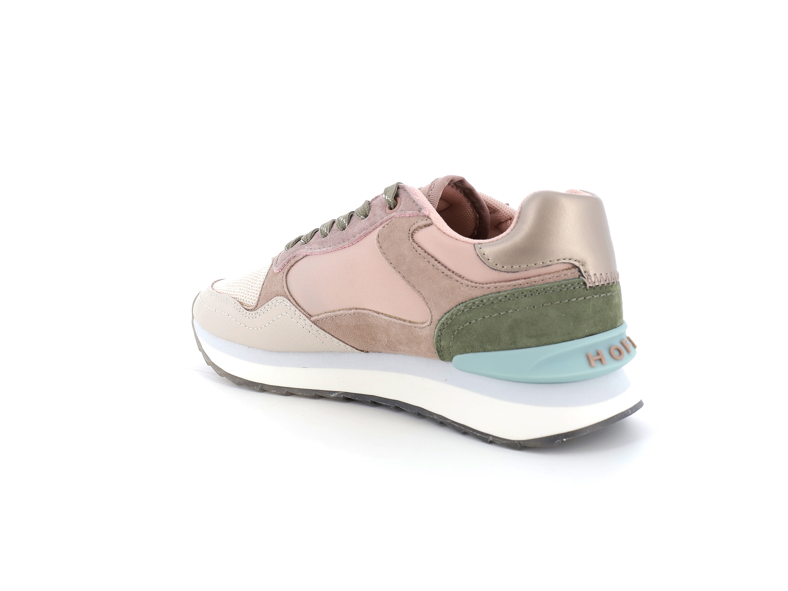 Hoff-PARIS Matières combinées Rose Pâle