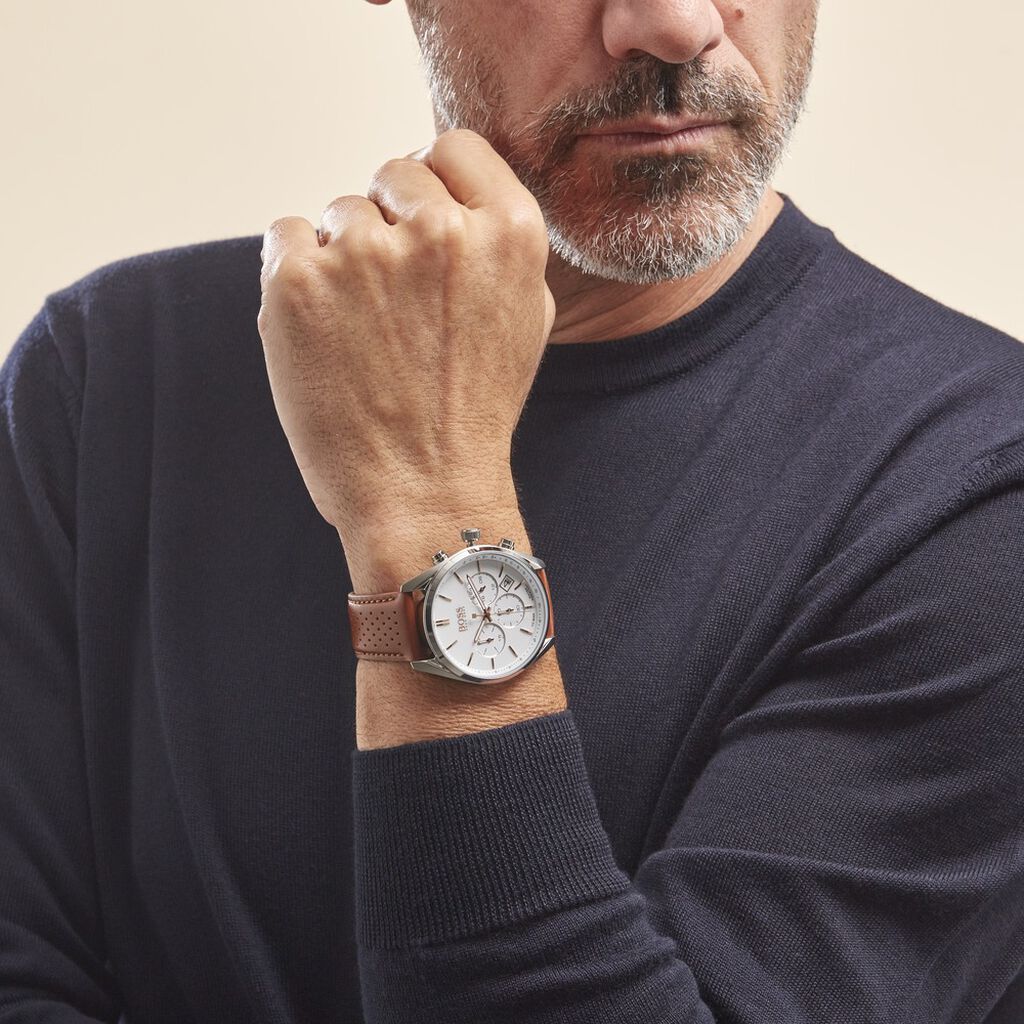 Montre Boss Champion Blanc