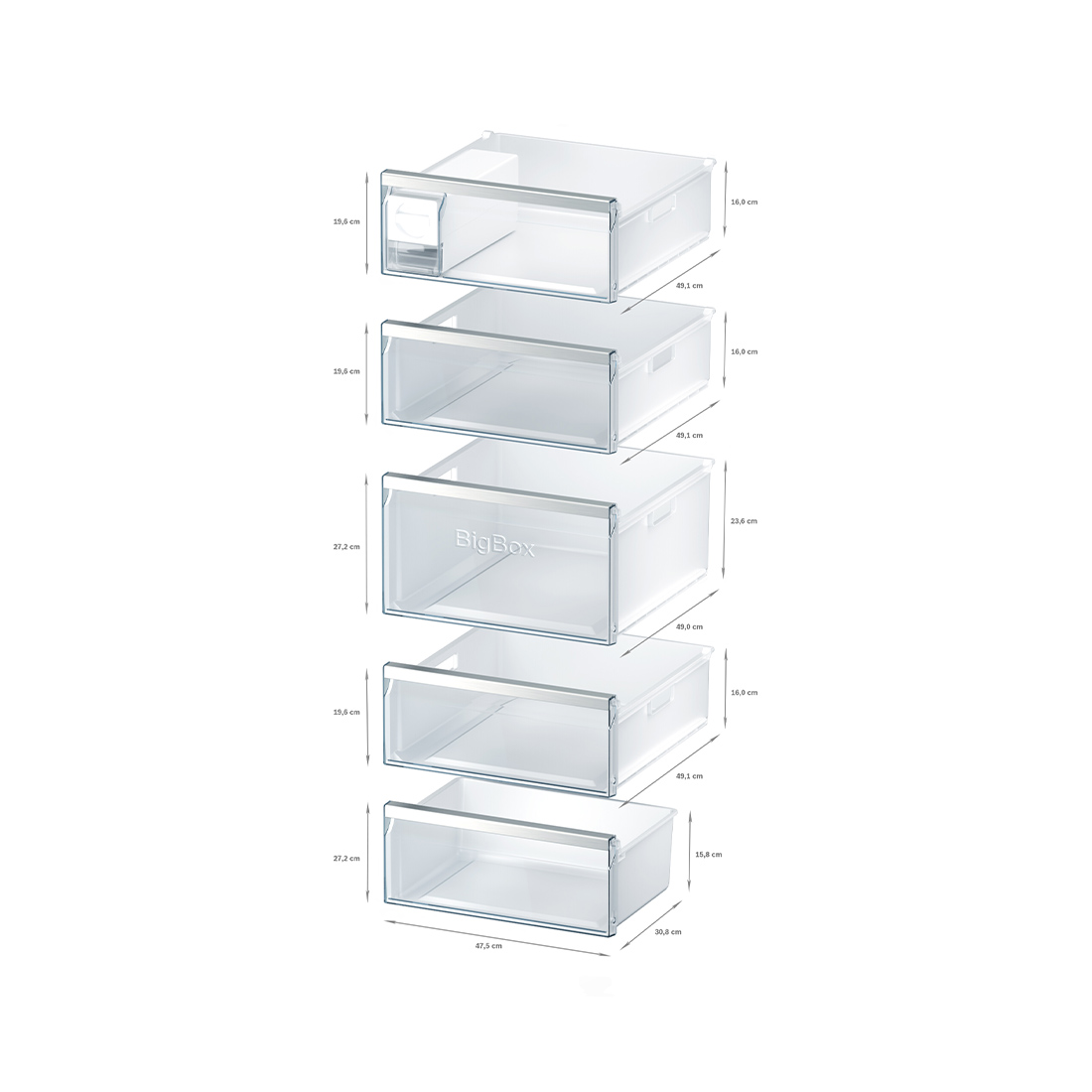 Siemens GS54NAWCV Gefrierschrank 328 Liter, NoFrost