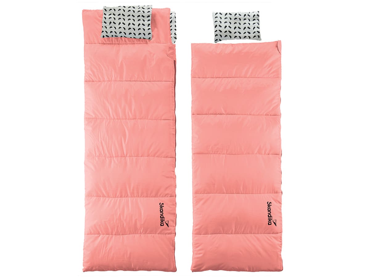 Skandika Iceland Double Deken slaapzak - Pink
