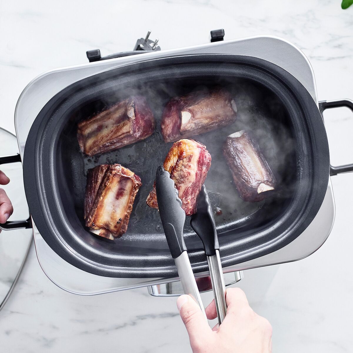 Elite Slow Cooker, cloud cream
