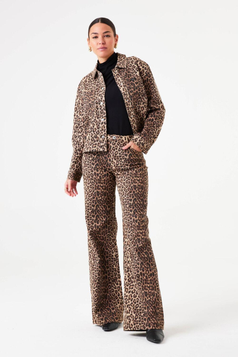 Garcia bruine dames broek